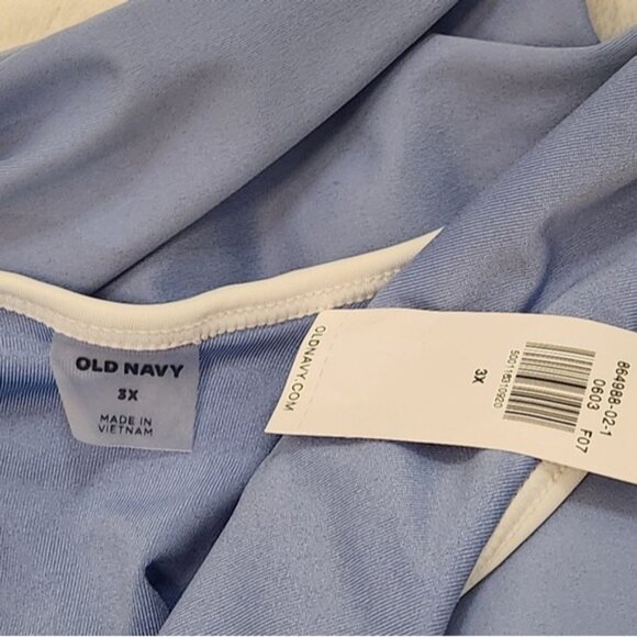 Old Navy Blue One-Piece Swimsuit Size 3X - Picture 13 of 15